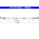 ATE Handbremsseil Seilzug Festellbremse 24.3727-0564.2