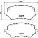 BREMBO Bremsklötze VA | FORD Puma 19 | P 24 236