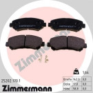 ZIMMERMANN Bremsbelagsatz, Scheibenbremse | 25202.170.1