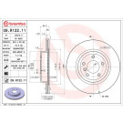 11 482 071 Bremsscheibe HA | BMW Z4 09 | 09.R122.11