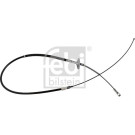 FEBI BILSTEIN Handbremsseil Seilzug Festellbremse 09499
