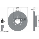Bremsscheibe Mazda S. 626/6 | 92110400