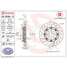 40 481 067 Brembo PREMIUM VA zweiteilig | FIAT 500 Abarth 07 | 09.B085.13