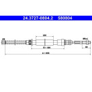 ATE Handbremsseil Seilzug Festellbremse 24.3727-0804.2