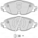 VALEO Bremsbeläge 601702