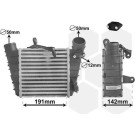 VAN WEZEL Ladeluftkühler 58004213 IR PLUS