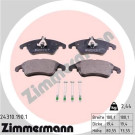 ZIMMERMANN Bremsbeläge