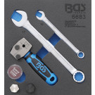 BGS Werkstattwageneinlage 1/6: Bördelgerät | DIN 4,75 mm (3/16"""") | 6683