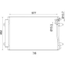 MAHLE Kondensator, Klimaanlage AC 954 000S BEHR