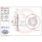 82 481 003 Bremsscheibe VA | TOYOTA Avensis 97 | 09.7395.11
