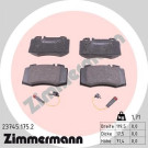ZIMMERMANN Bremsbeläge