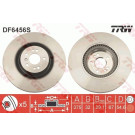 Bremsscheibe Db P. X164 3.0-5.5 06 | DF6456S