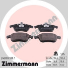 ZIMMERMANN Bremsbeläge 24870.180.1