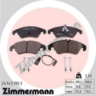 ZIMMERMANN Bremsbeläge