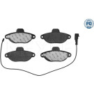 Bremsbelagsatz Fiat P. Sc/Punto/Panda | 025 214 3617/PD