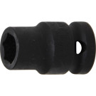 BGS Kraft-Steckschlüssel-Einsatz Sechskant | Antrieb Innenvierkant 12,5 mm (1/2"""") | SW 12 mm | 5212