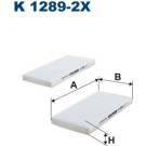FILTRON Filter, Innenraumluft K 1289-2x