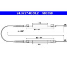 ATE Handbremsseil Seilzug Festellbremse 24.3727-0350.2 ATE Handbremsseil Seilzug Festellbremse 24.3727-0350.2