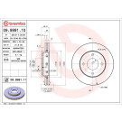 84 481 046 Bremsscheibe VA | MITSUBISHI Colt,SMART Forfour 04 | 09.9991.11