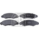FEBI BILSTEIN Bremsbelagsatz, Scheibenbremse | 116398