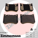 ZIMMERMANN Bremsbeläge 25179.180.1