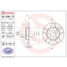 40 481 013M Bremsscheibe HA Brembo Max | ALFA,FIAT,LANCIA 88 | 08.5085.75