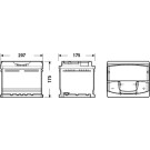 EXIDE Starterbatterie | EA472