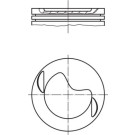 MAHLE ORIGINAL Kolben