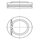MAHLE ORIGINAL Kolben | 0385302