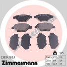 ZIMMERMANN Bremsbeläge
