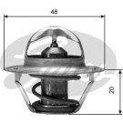 Gates Thermostat | AUDI 80 1.3 | TH00391G2