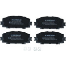 KAMOKA Bremsbelagsatz, Scheibenbremse JQ101173