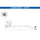 BREMSSCHLAUCH | 24.5296-0255.3