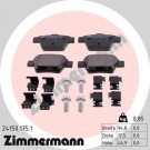 ZIMMERMANN Bremsbeläge