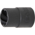 BGS Spiral-Profil-Steckschlüssel-Einsatz / Schraubenausdreher | Antrieb Innenvierkant 10 mm (3/8"""") | SW 14 mm | 5274