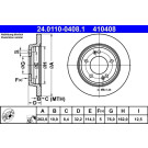 Bremsscheibe | 24.0110-0408.1 Bremsscheibe | 24.0110-0408.1