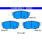 Bremsbelagsatz Mazda S. 6 1,8 02-07 | 13.0460-5822.2