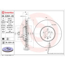 BREMBO Bremsscheibe | 09.E204.23