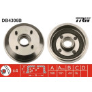 51 472 035 Bremstrommel m. Radlager | FORD Ka,Fiesta 99 | DB4306B