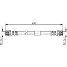 Bremsschlauch | VW Touran | 1987481369