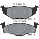 Bremsbelagsatz Vw P. Polo 94-01/Lupo/Fabia 1.2 Disc 239Mm Ohne Sensor | 2186602