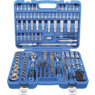 BGS Steckschlüssel-Satz Sechskant | Antrieb 6,3 mm (1/4"""") / 10 mm (3/8"""") / 12,5 mm (1/2"""") | Zollgrößen | 192-tlg | 2245