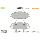 VALEO Bremsbeläge 302752