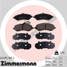 ZIMMERMANN Bremsbeläge