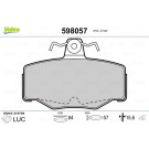 VALEO Bremsbeläge 598057