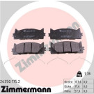 ZIMMERMANN Bremsbeläge