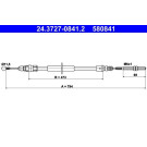 ATE Handbremsseil Seilzug Festellbremse 24.3727-0841.2