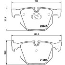 BREMBO Bremsklötze HA | BMW 7 01-09 | P 06 029