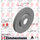ZIMMERMANN Bremsscheibe 400.5566.52