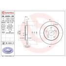 82 482 150 Bremsscheibe HA | TOYOTA Auris, Corolla 07 | 08.A534.21